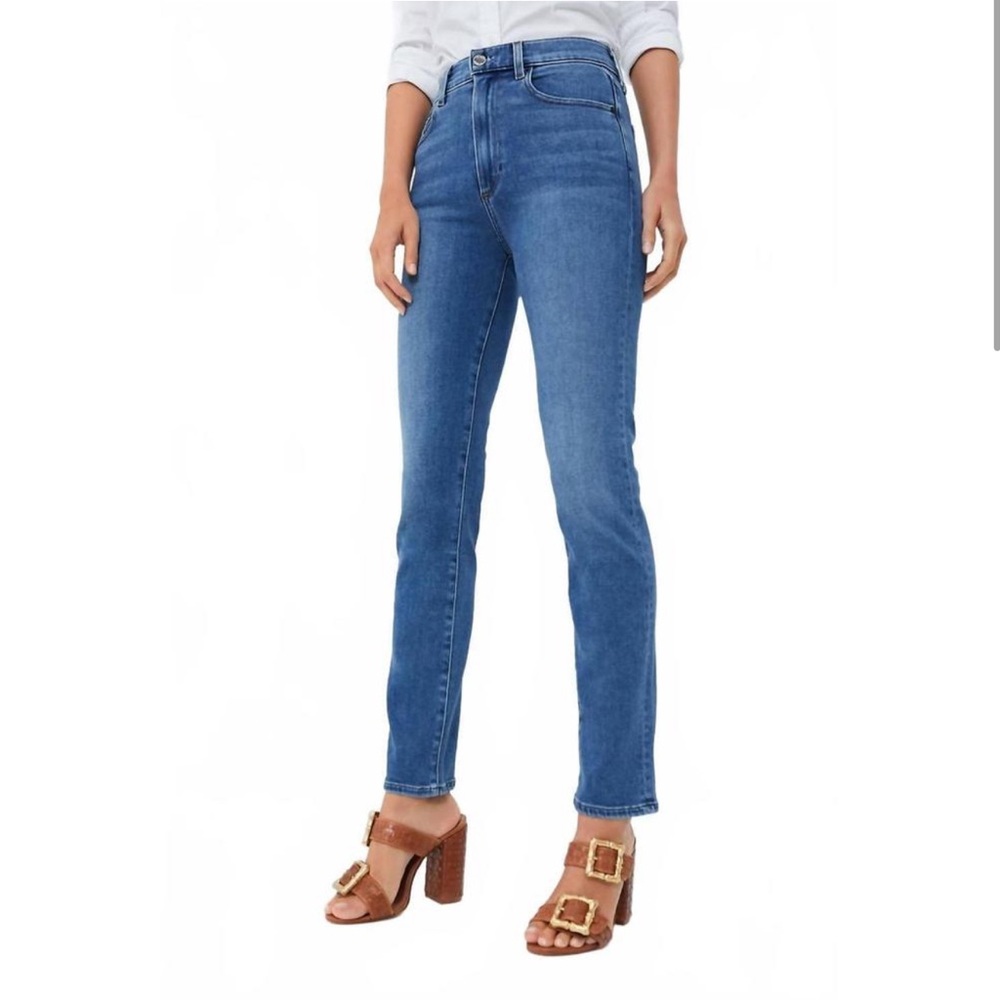 NEW LE JEAN lara slim ankle jean in coast size 24‎ new with tags